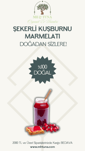 ŞEKERLİ KUŞBURNU MARMELATI