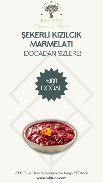 ŞEKERLİ KIZILCIK (KİREN) MARMELATI
