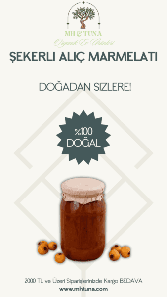 ŞEKERLİ ALIÇ MARMELATI